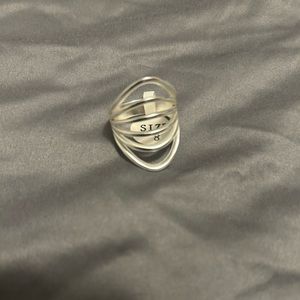 Silver ring Size 8